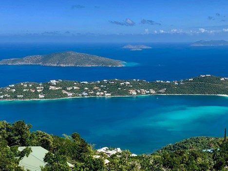 View of the USVI
