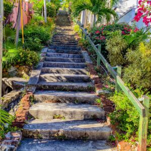 this is 99 total steps. It's also an historic place in USVI